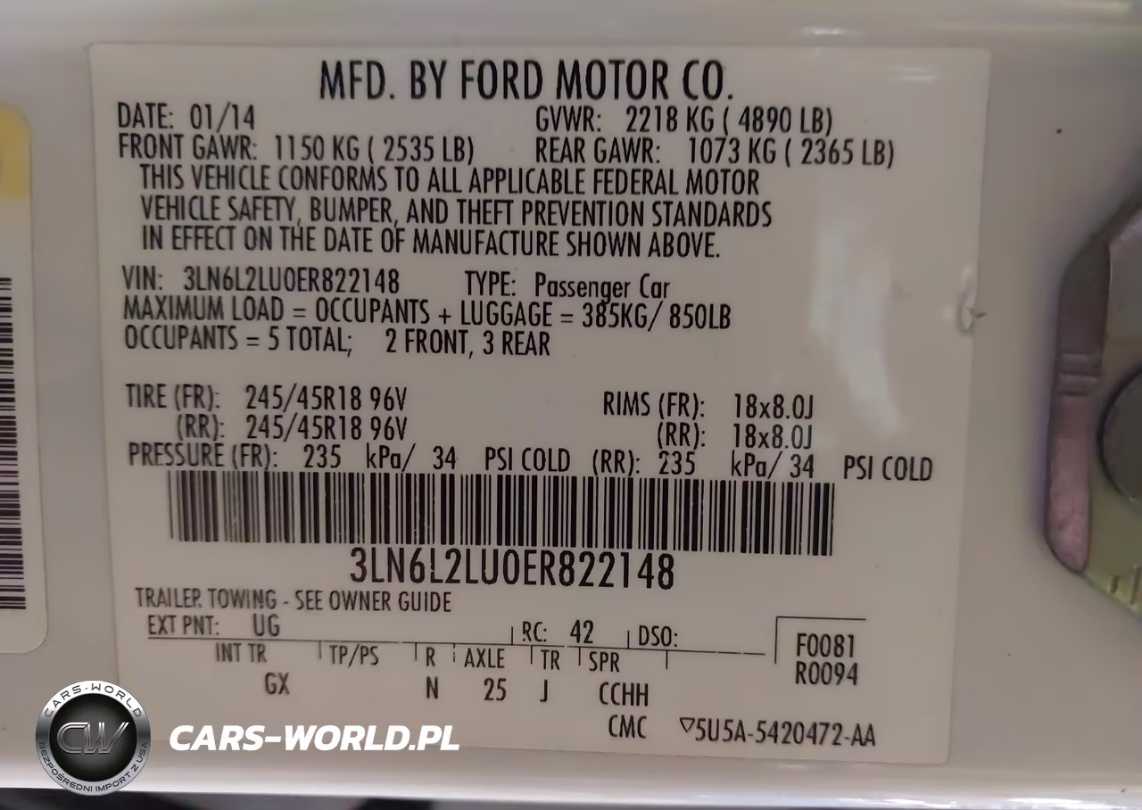 2014 Lincoln Mkz Hybrid VIN:3LN6L2LU0ER822148 - 9