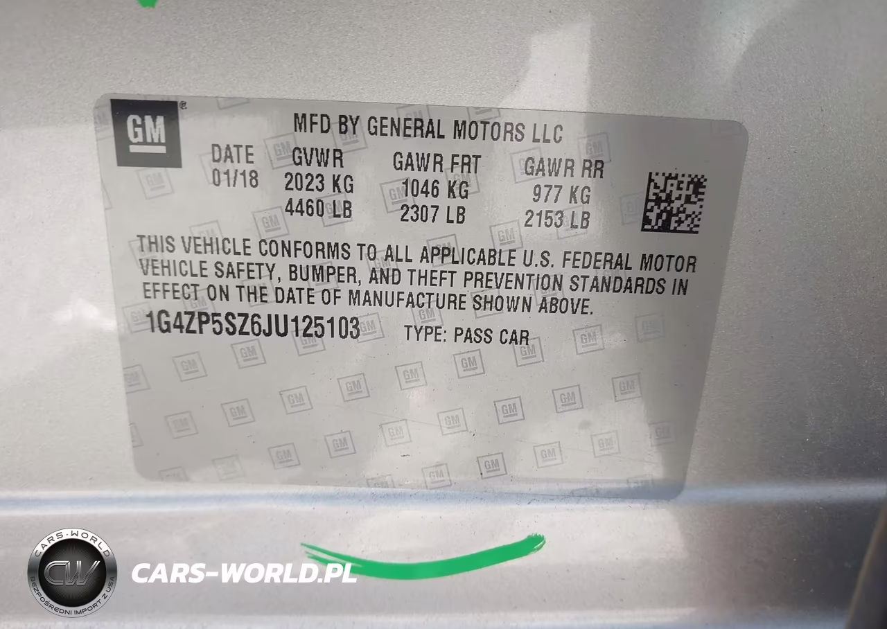 2018 Buick Lacrosse Essence VIN:1G4ZP5SZ6JU125103 - 9