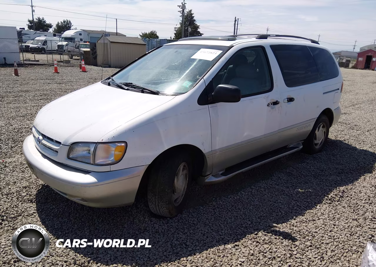 2000 Toyota Sienna Xle VIN:4T3ZF13C5YU212983 - 2