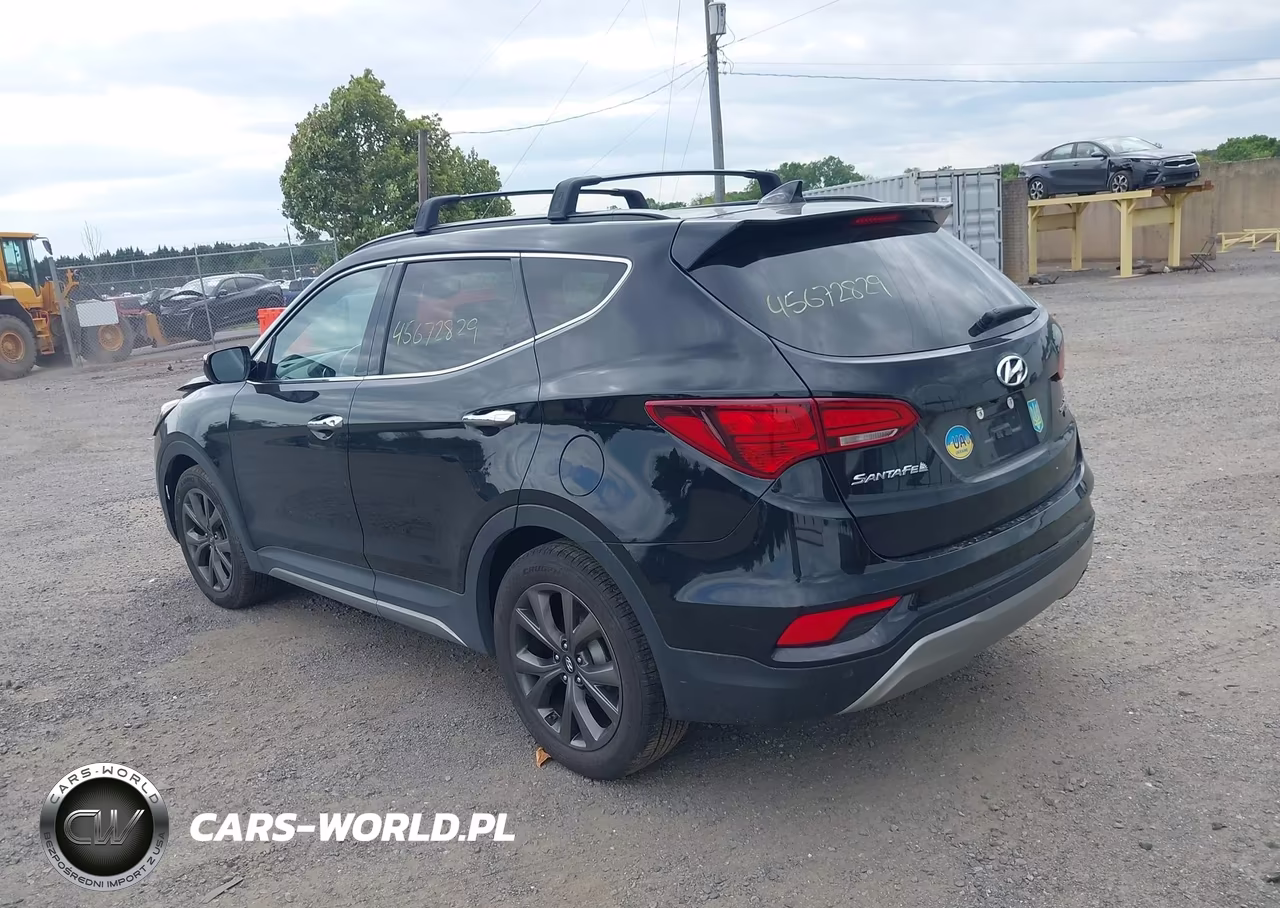 2017 Hyundai Santa Fe Sport 2.0T Ultimate VIN:5XYZWDLA8HG466685 - 3