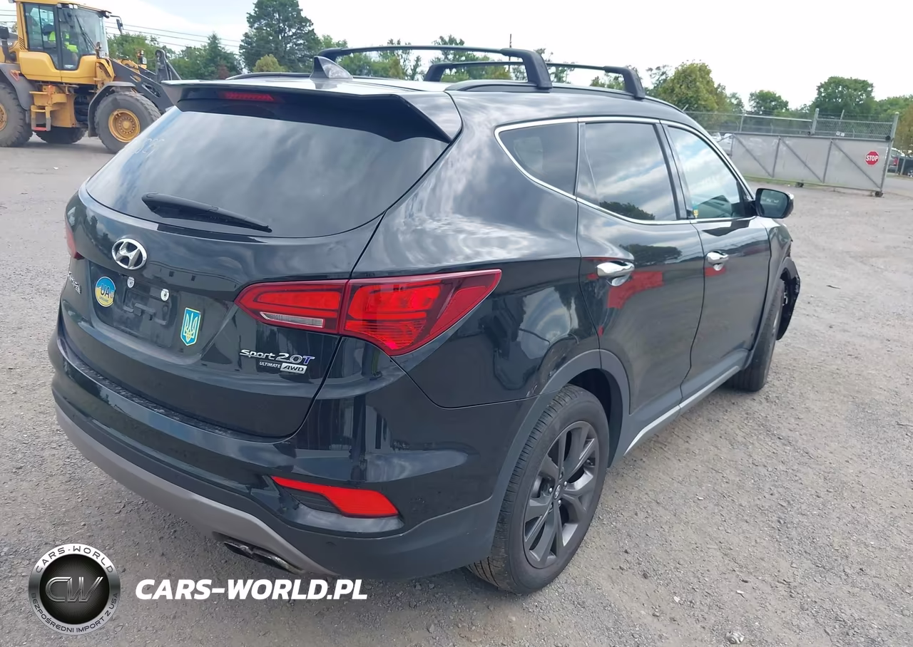 2017 Hyundai Santa Fe Sport 2.0T Ultimate VIN:5XYZWDLA8HG466685 - 4