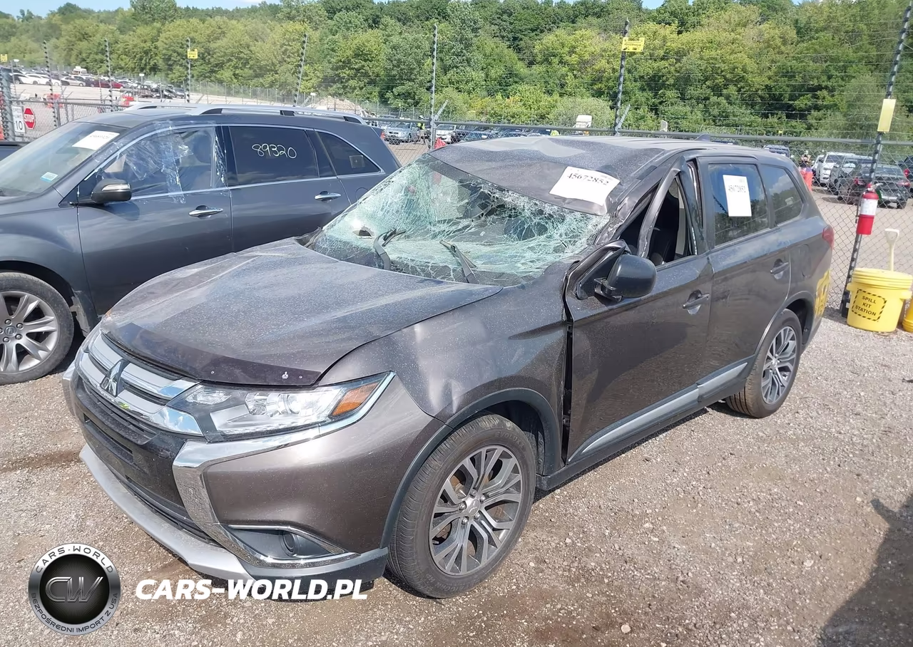 2017 Mitsubishi Outlander Es VIN:JA4AD2A3XHZ066487 - 2