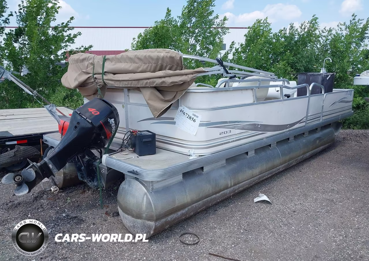 2001 Pontoon 203 VIN:MNX60562L001 - 4