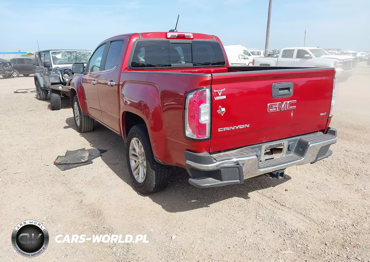2016 GMC Canyon 2Wd Slt VIN:1GTG5DE3XG1196740 - 3