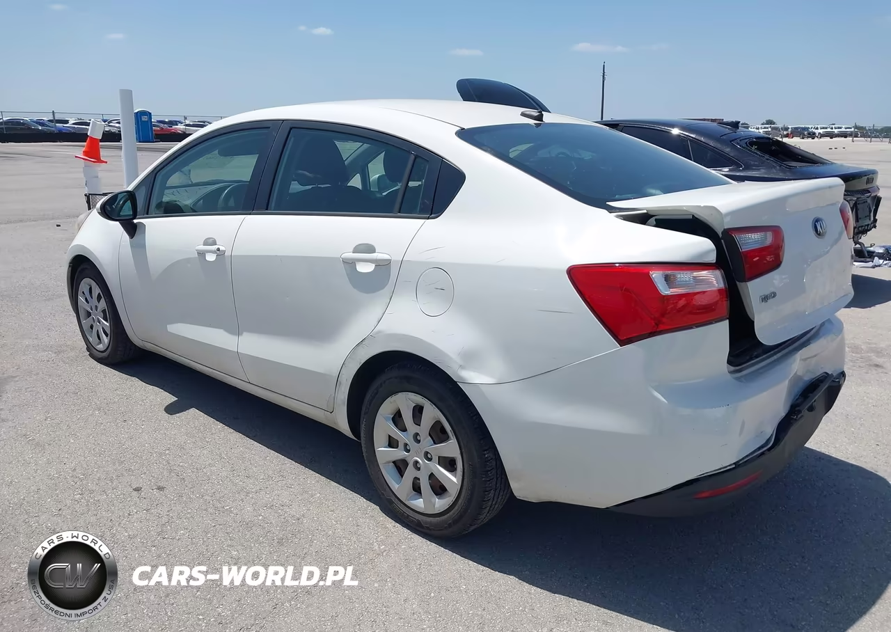 2014 Kia Rio Lx VIN:KNADM4A33E6417099 - 3