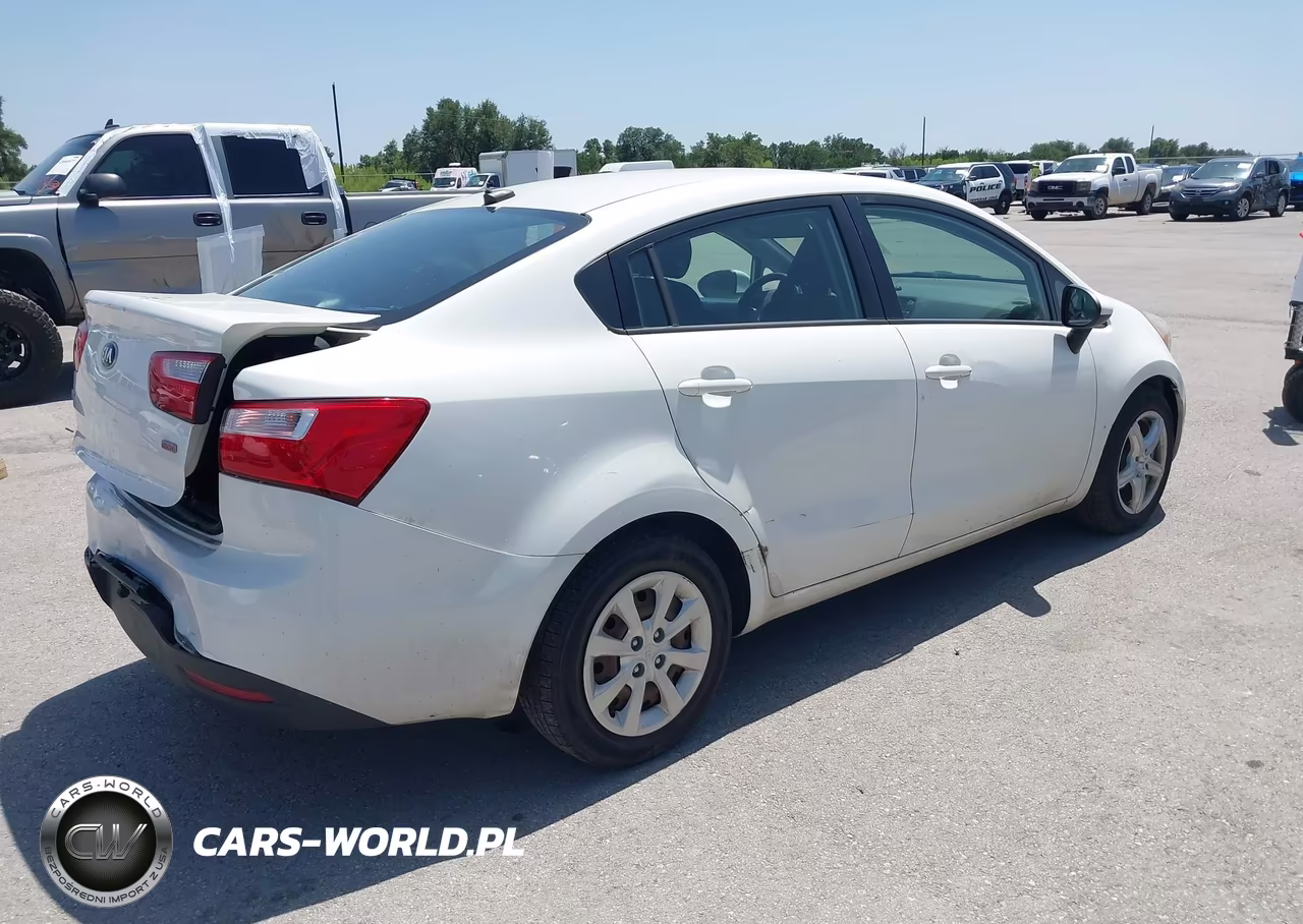 2014 Kia Rio Lx VIN:KNADM4A33E6417099 - 4