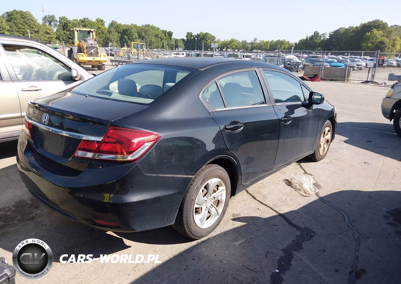 2015 Honda Civic Lx VIN:19XFB2F51FE115239 - 4