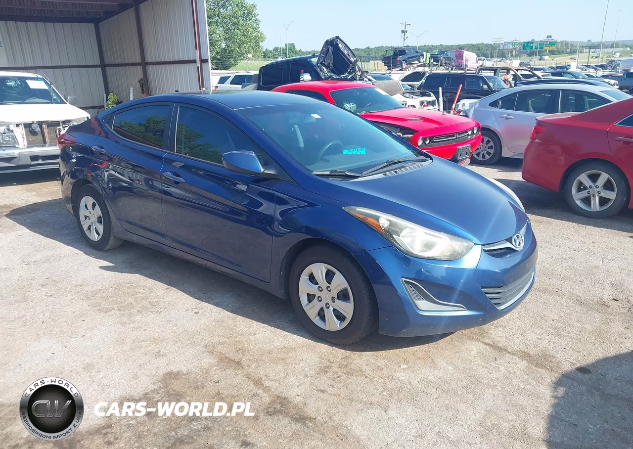2016 Hyundai Elantra Se VIN:5NPDH4AE0GH742925 - 1