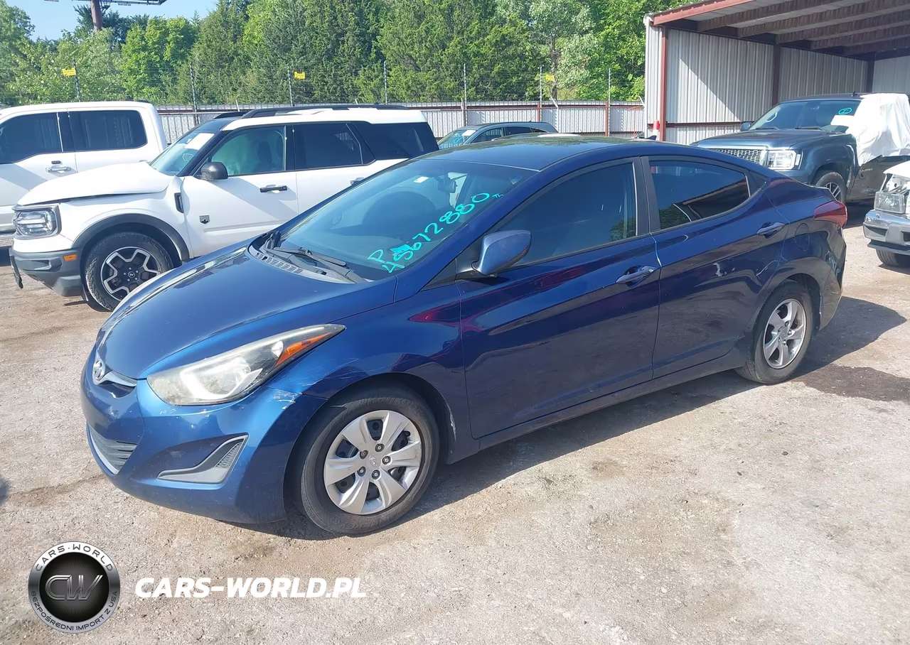 2016 Hyundai Elantra Se VIN:5NPDH4AE0GH742925 - 2
