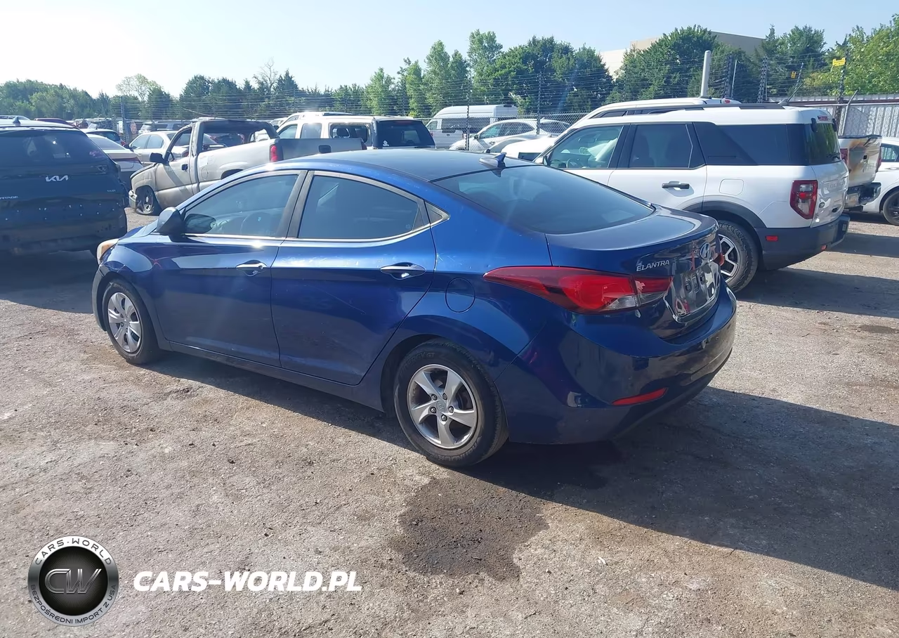 2016 Hyundai Elantra Se VIN:5NPDH4AE0GH742925 - 3
