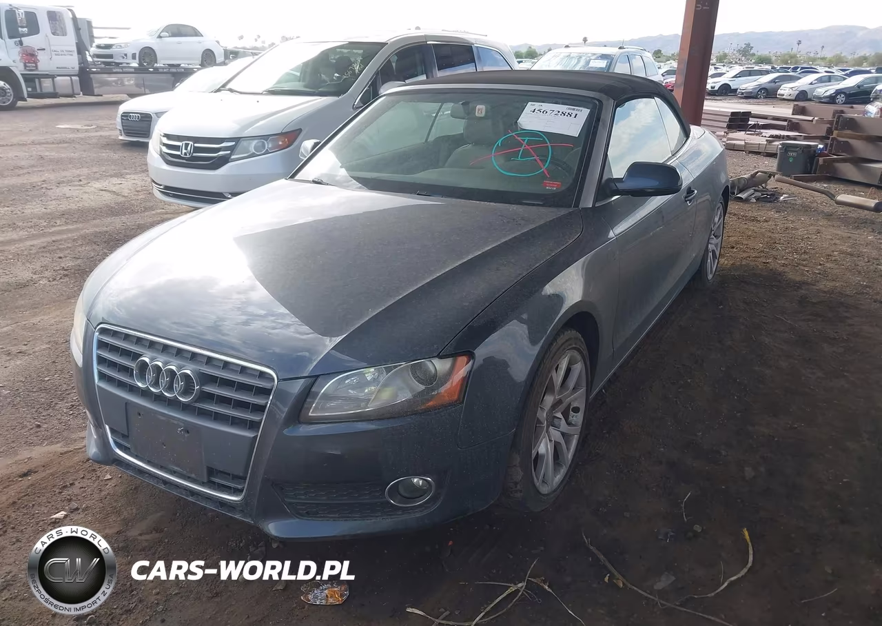 2010 Audi A5 2.0T Premium VIN:WAUAFAFH3AN013591 - 2