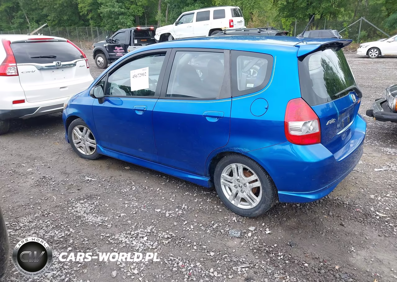 2008 Honda Fit Sport VIN:JHMGD38608S002245 - 3