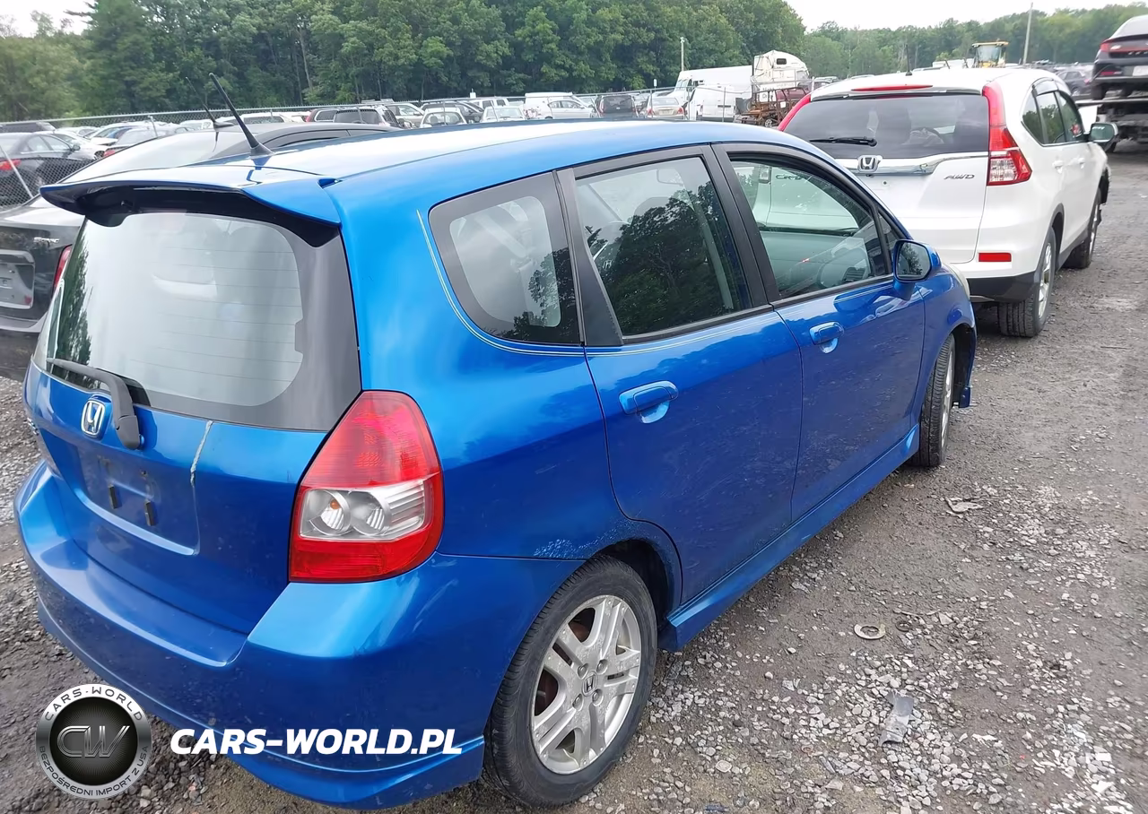2008 Honda Fit Sport VIN:JHMGD38608S002245 - 4