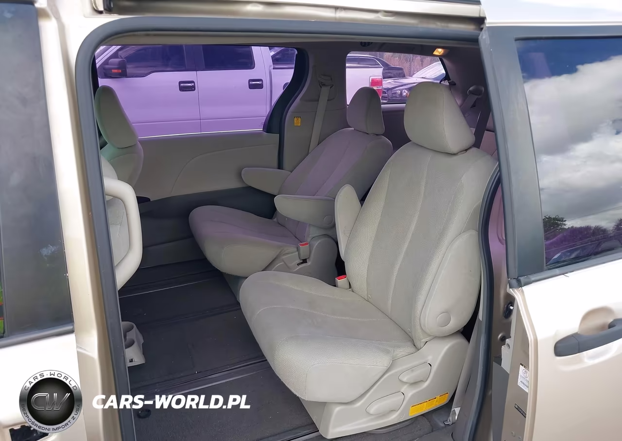 2011 Toyota Sienna Base V6 VIN:5TDZK3DC1BS019339 - 8