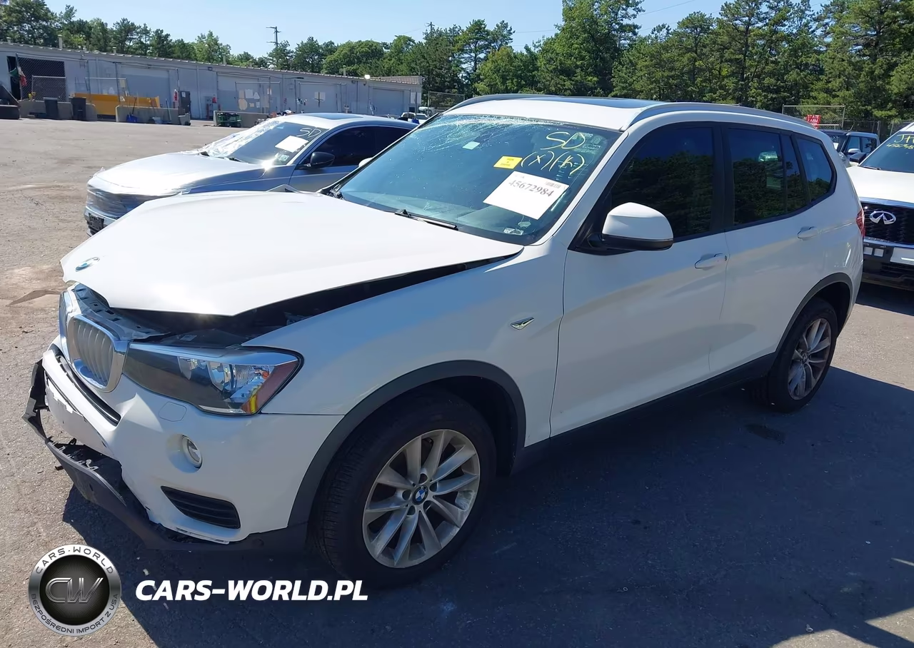2017 BMW X3 xDrive28I VIN:5UXWX9C39H0T19732 - 2