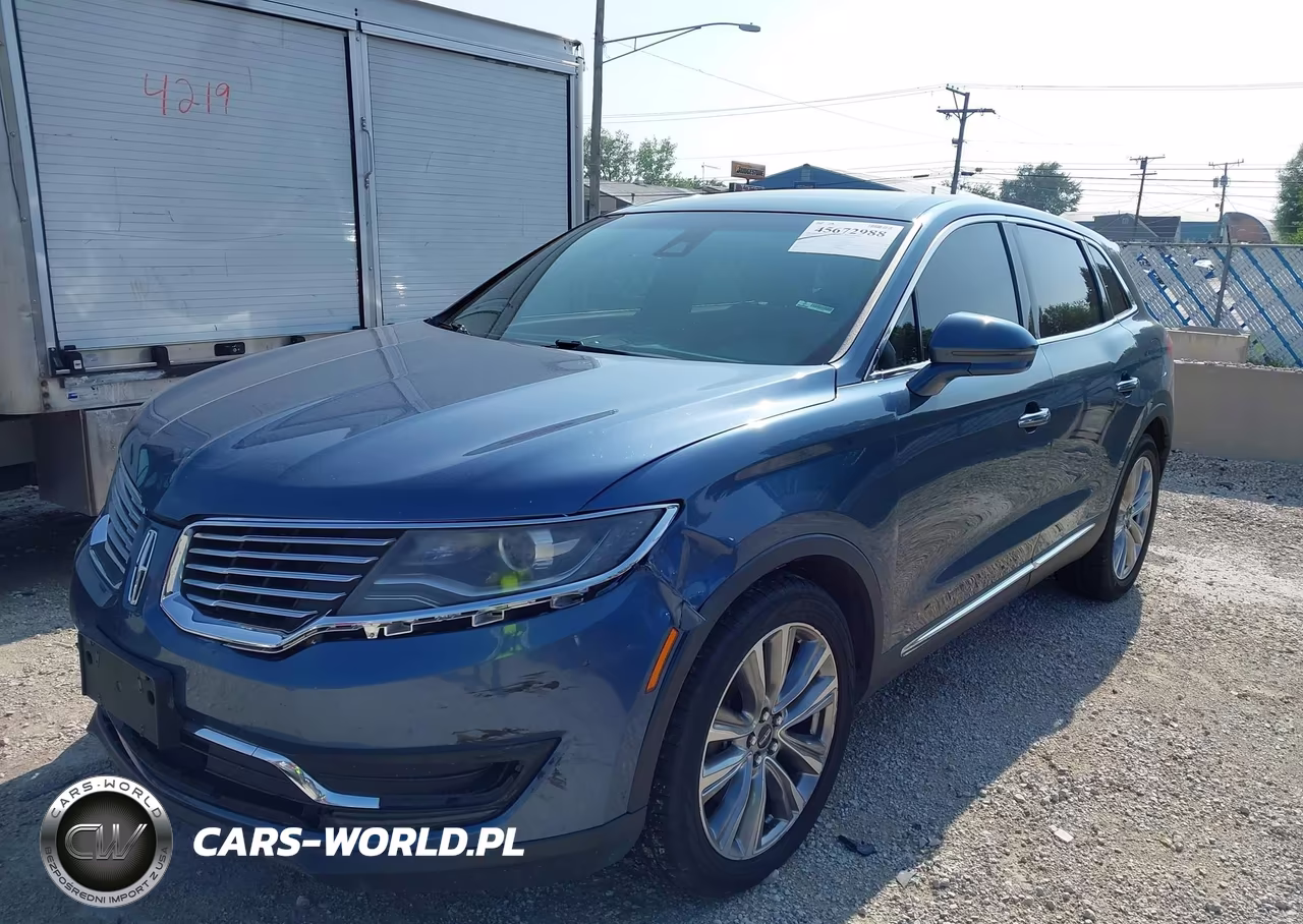 2018 Lincoln Mkx Reserve VIN:2LMPJ8LPXJBL30277 - 2