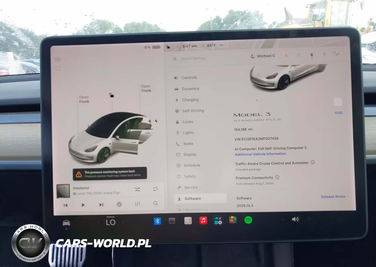 2021 Tesla Model 3 Standard Range Plus Rear-Wheel Drive VIN:5YJ3E1EA2MF027438 - 18