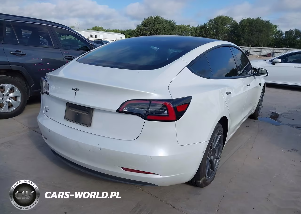 2021 Tesla Model 3 Standard Range Plus Rear-Wheel Drive VIN:5YJ3E1EA2MF027438 - 4