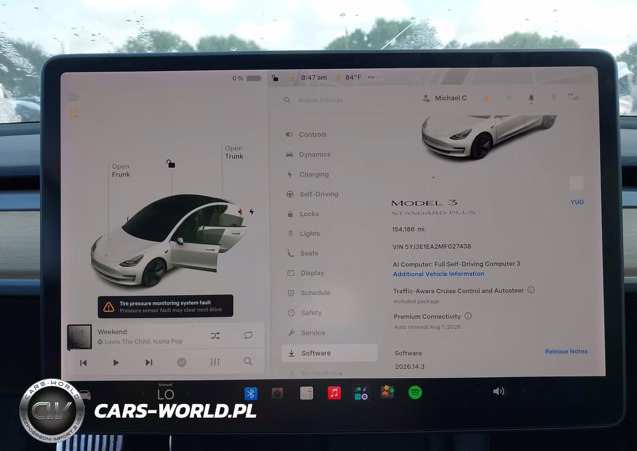 2021 Tesla Model 3 Standard Range Plus Rear-Wheel Drive VIN:5YJ3E1EA2MF027438 - 7