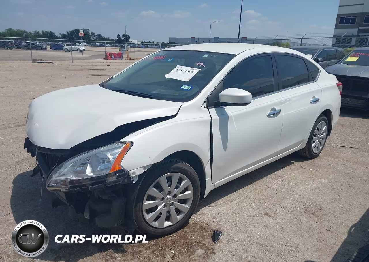 2015 Nissan Sentra Sv VIN:3N1AB7AP2FY288172 - 2
