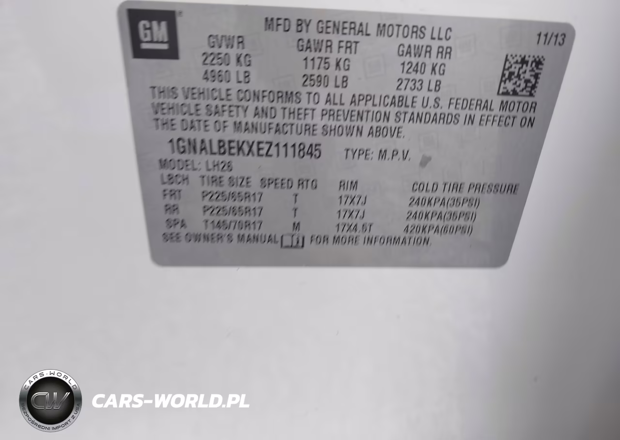 2014 Chevrolet Equinox Lt VIN:1GNALBEKXEZ111845 - 9