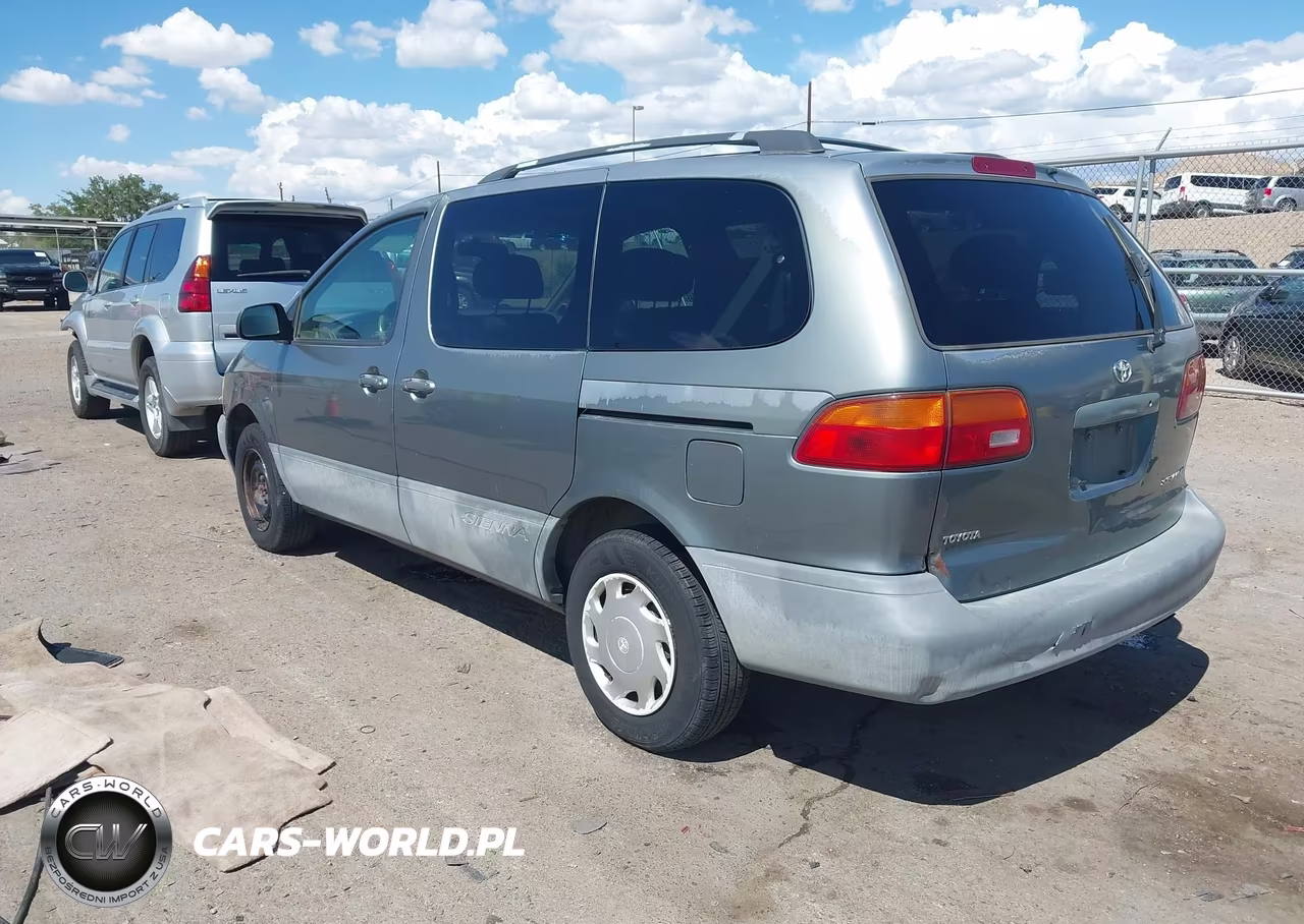 1998 Toyota Sienna Le VIN:4T3ZF13C1WU086182 - 3