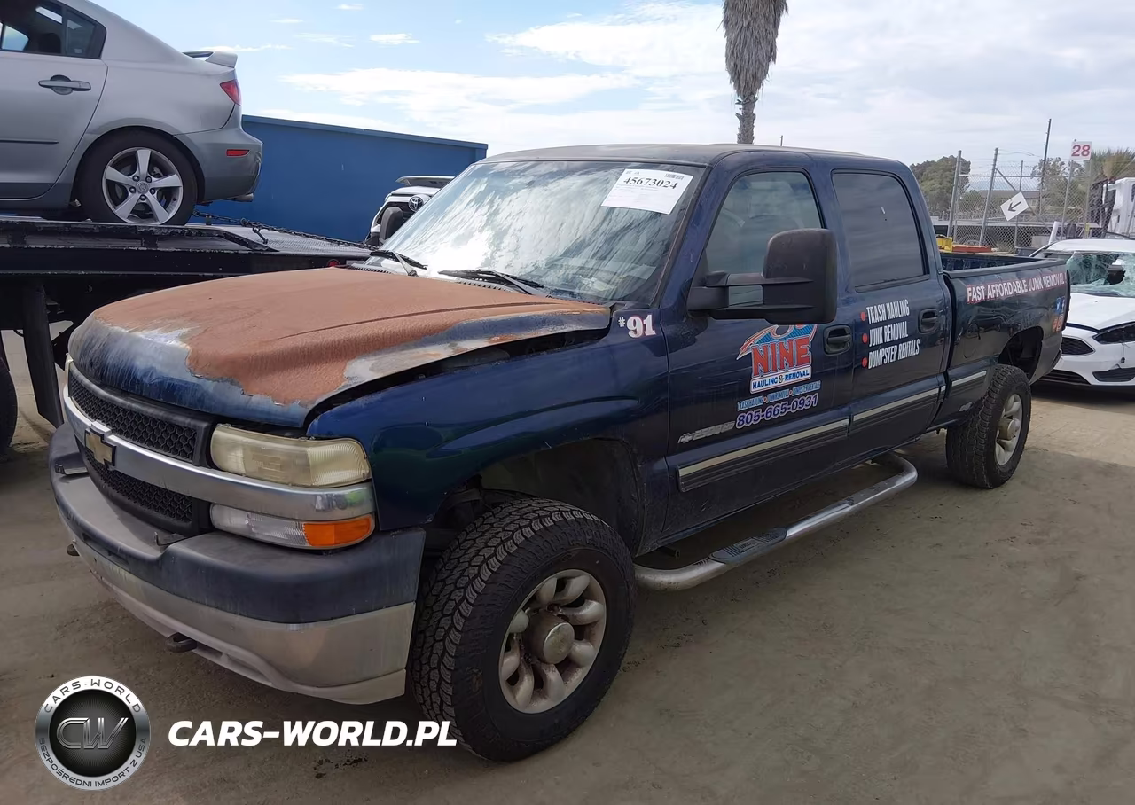 2001 Chevrolet Silverado 2500Hd Ls VIN:1GCHK23U51F140535 - 2