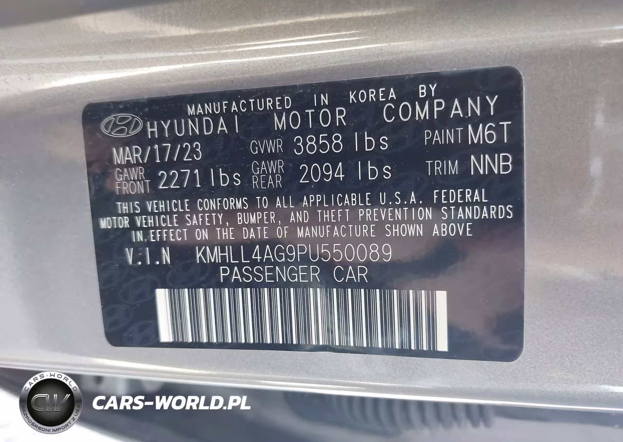 2023 Hyundai Elantra Se VIN:KMHLL4AG9PU550089 - 9