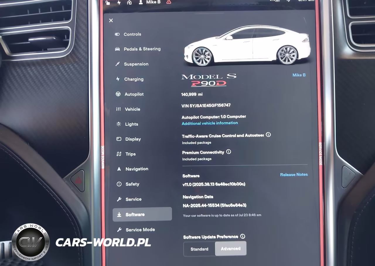 2016 Tesla Model S VIN:5YJSA1E45GF156747 - 18