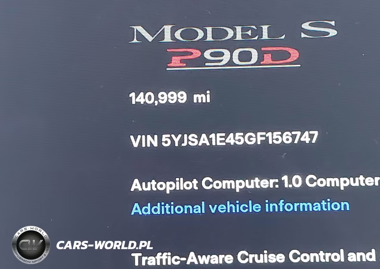 2016 Tesla Model S VIN:5YJSA1E45GF156747 - 7