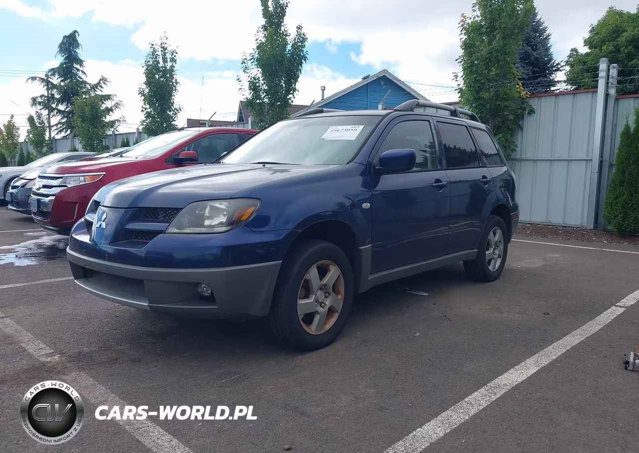 2003 Mitsubishi Outlander Xls VIN:JA4LZ41G73U030562 - 2