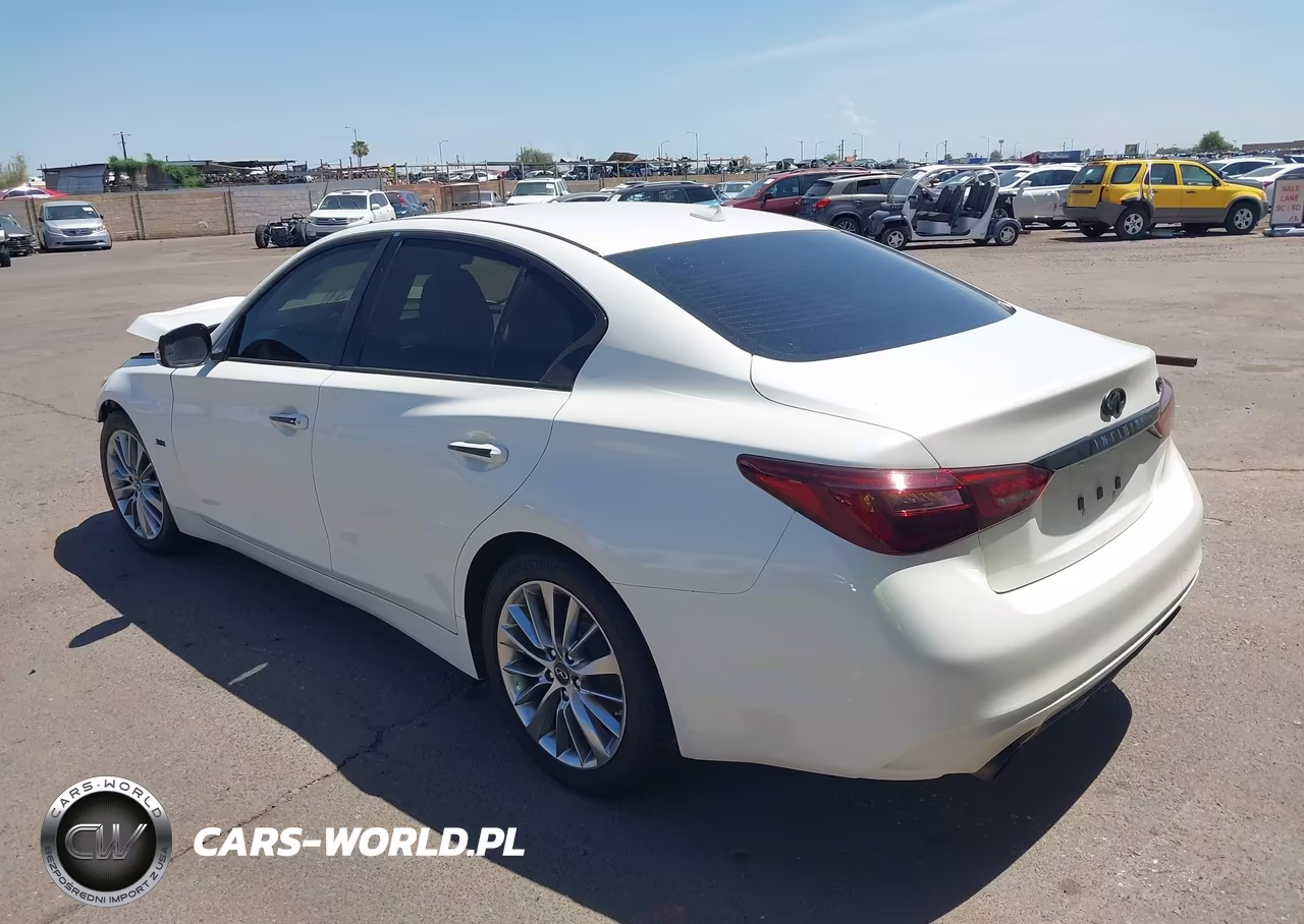 2018 Infiniti Q50 3.0T Luxe VIN:JN1EV7AP7JM353117 - 3