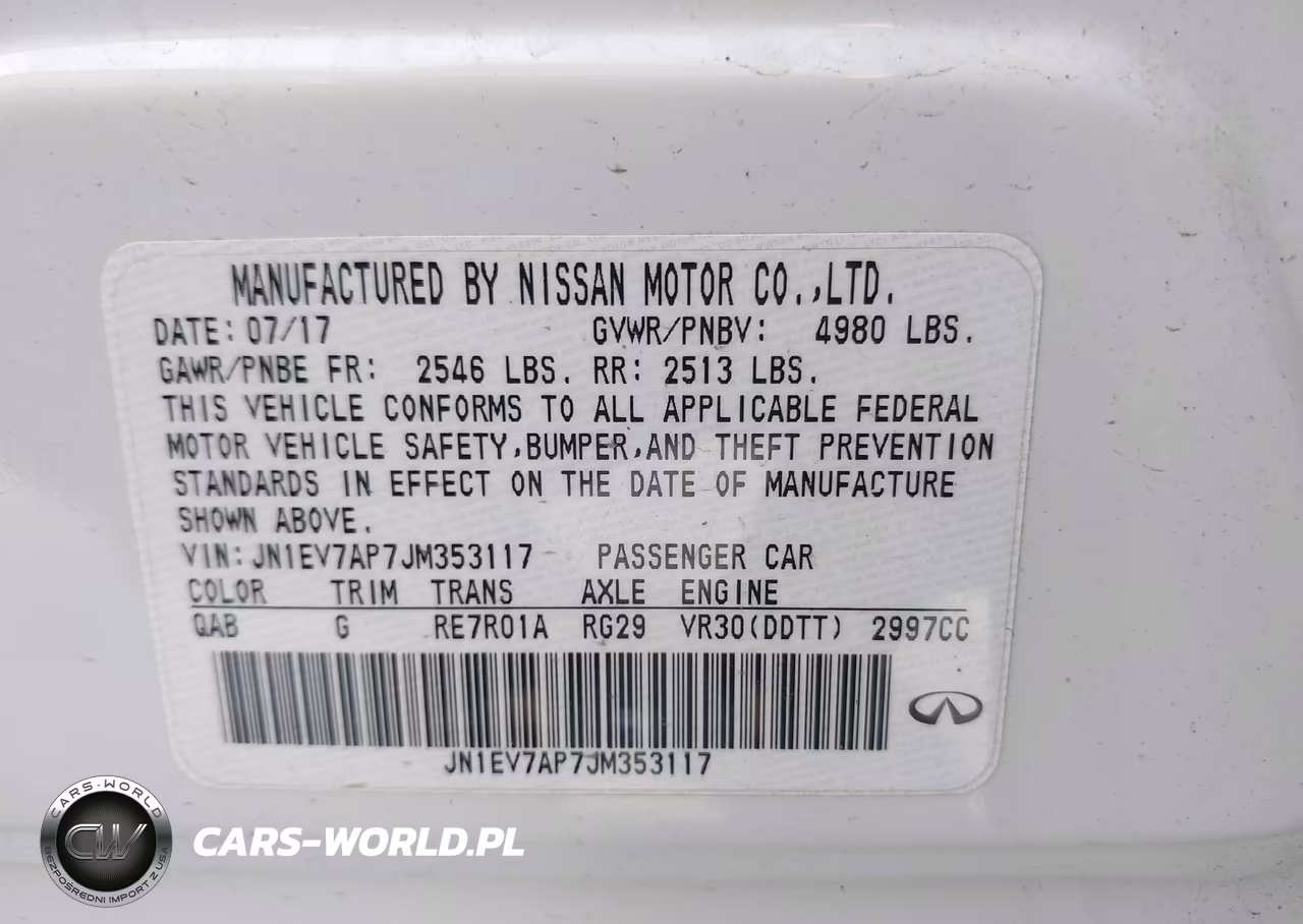 2018 Infiniti Q50 3.0T Luxe VIN:JN1EV7AP7JM353117 - 9