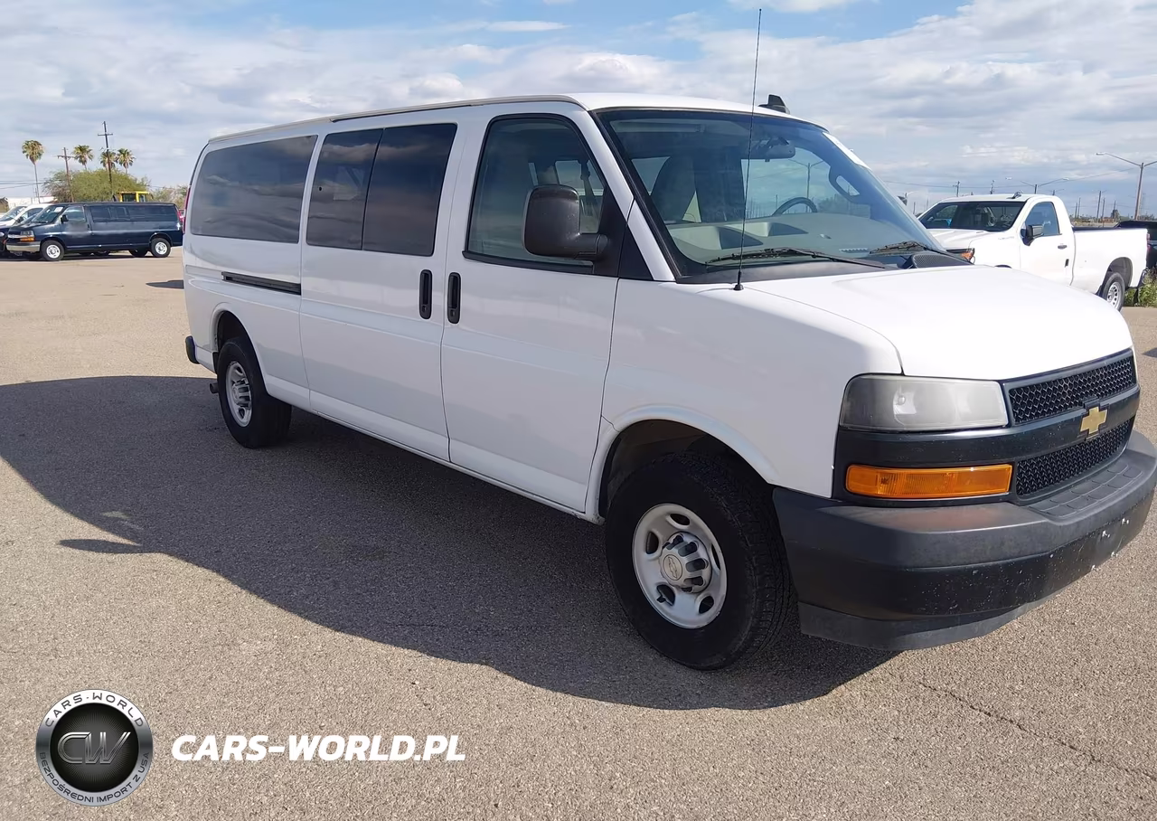 2021 Chevrolet Express Passenger Rwd 3500 Extended Wheelbase Ls – zdjęcie 1 z 15