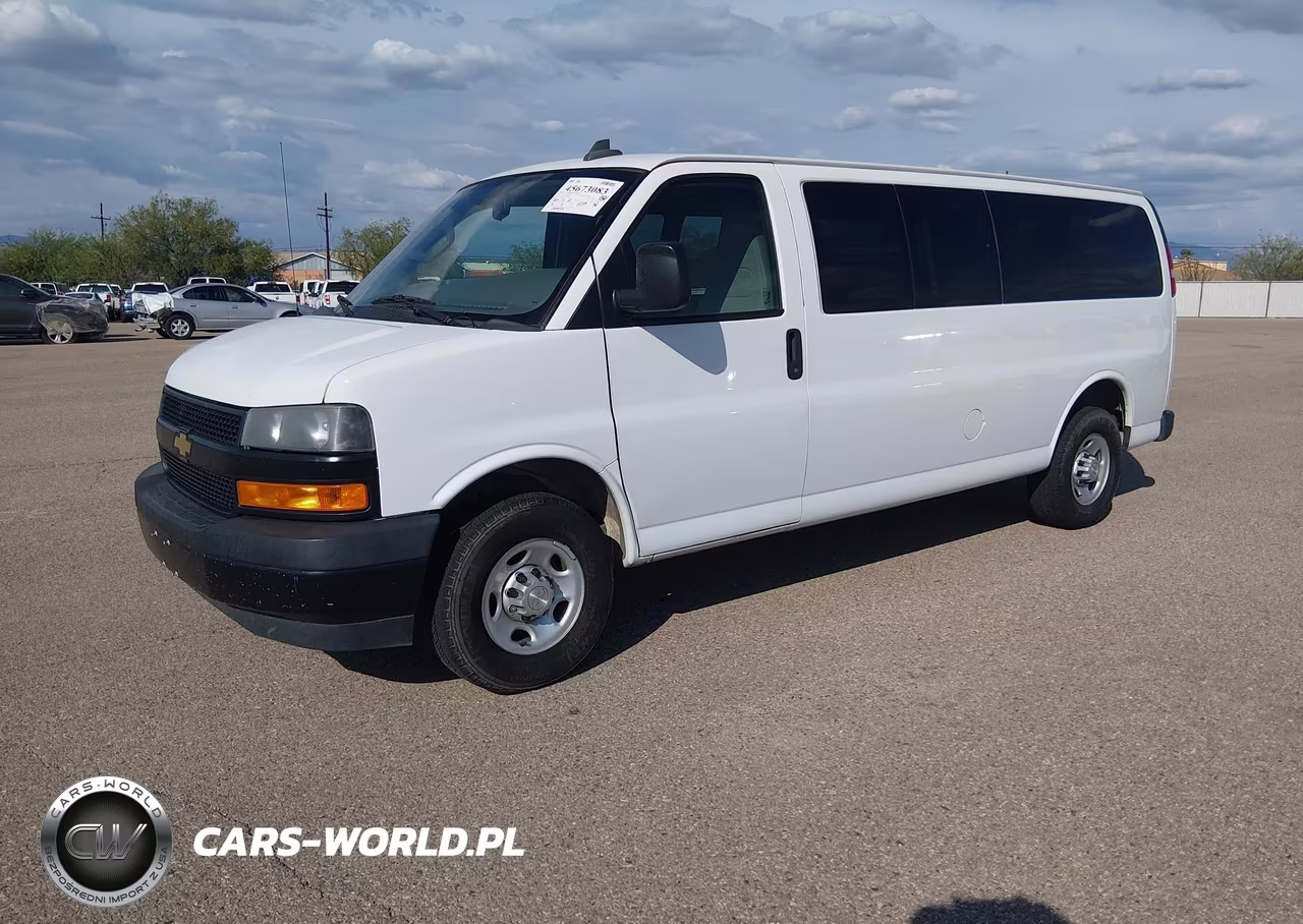 2021 Chevrolet Express Passenger Rwd 3500 Extended Wheelbase Ls VIN:1GAZGNFP6M1153866 - 2