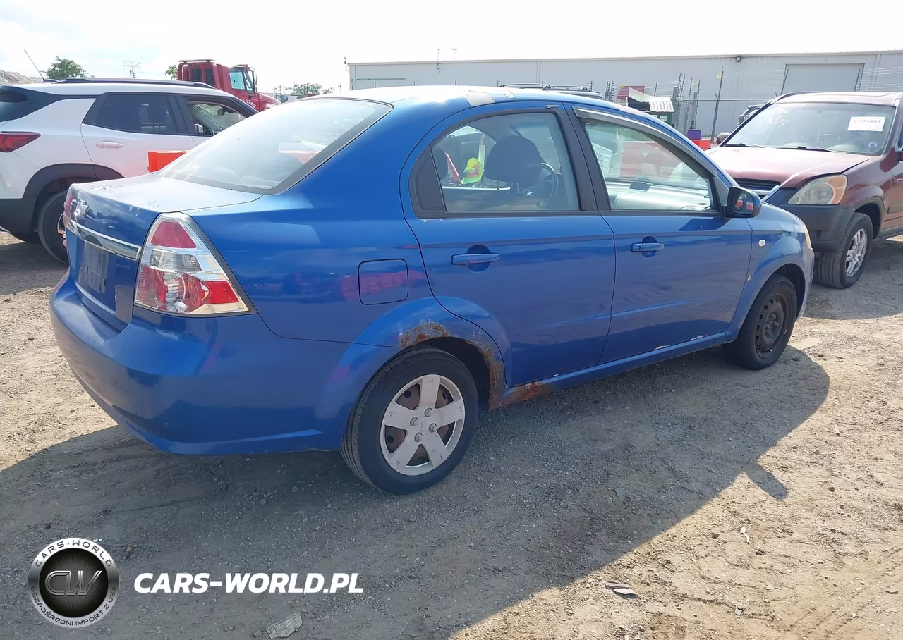 2008 Chevrolet Aveo Ls VIN:KL1TD566X8B149324 - 4