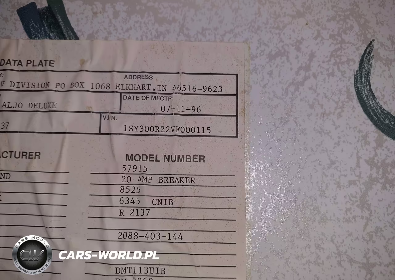 1997 Skyline Aljo VIN:1SY300R22VF000115 - 9