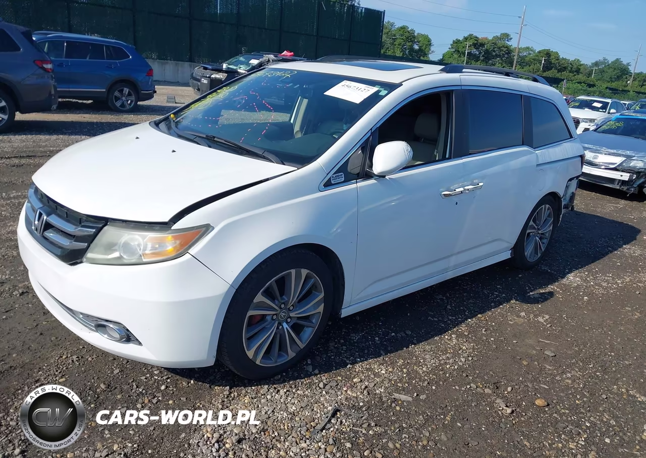 2014 Honda Odyssey Ex-L VIN:5FNRL5H61EB037331 - 2