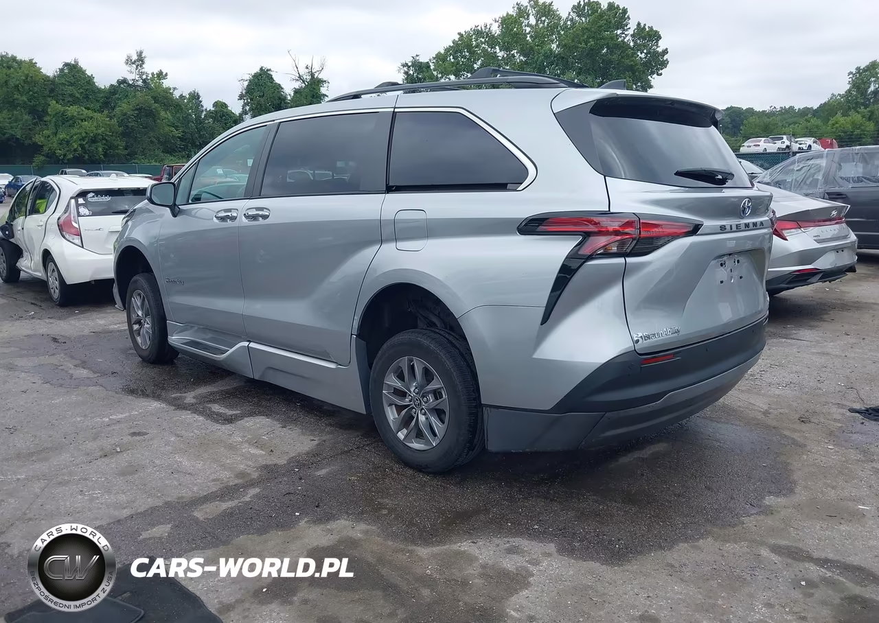 2022 Toyota Sienna Xle VIN:5TDJRKEC4NS081257 - 3