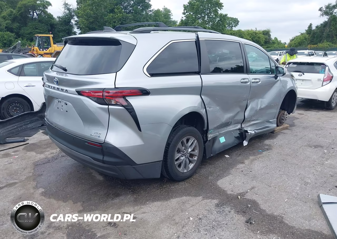 2022 Toyota Sienna Xle VIN:5TDJRKEC4NS081257 - 4