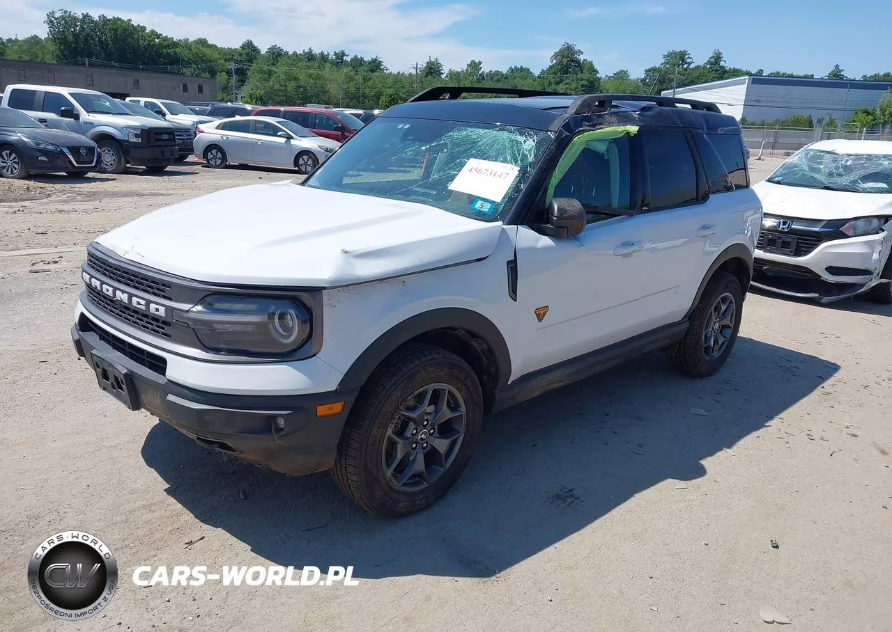 2021 Ford Bronco Sport Badlands VIN:3FMCR9D92MRA30568 - 2