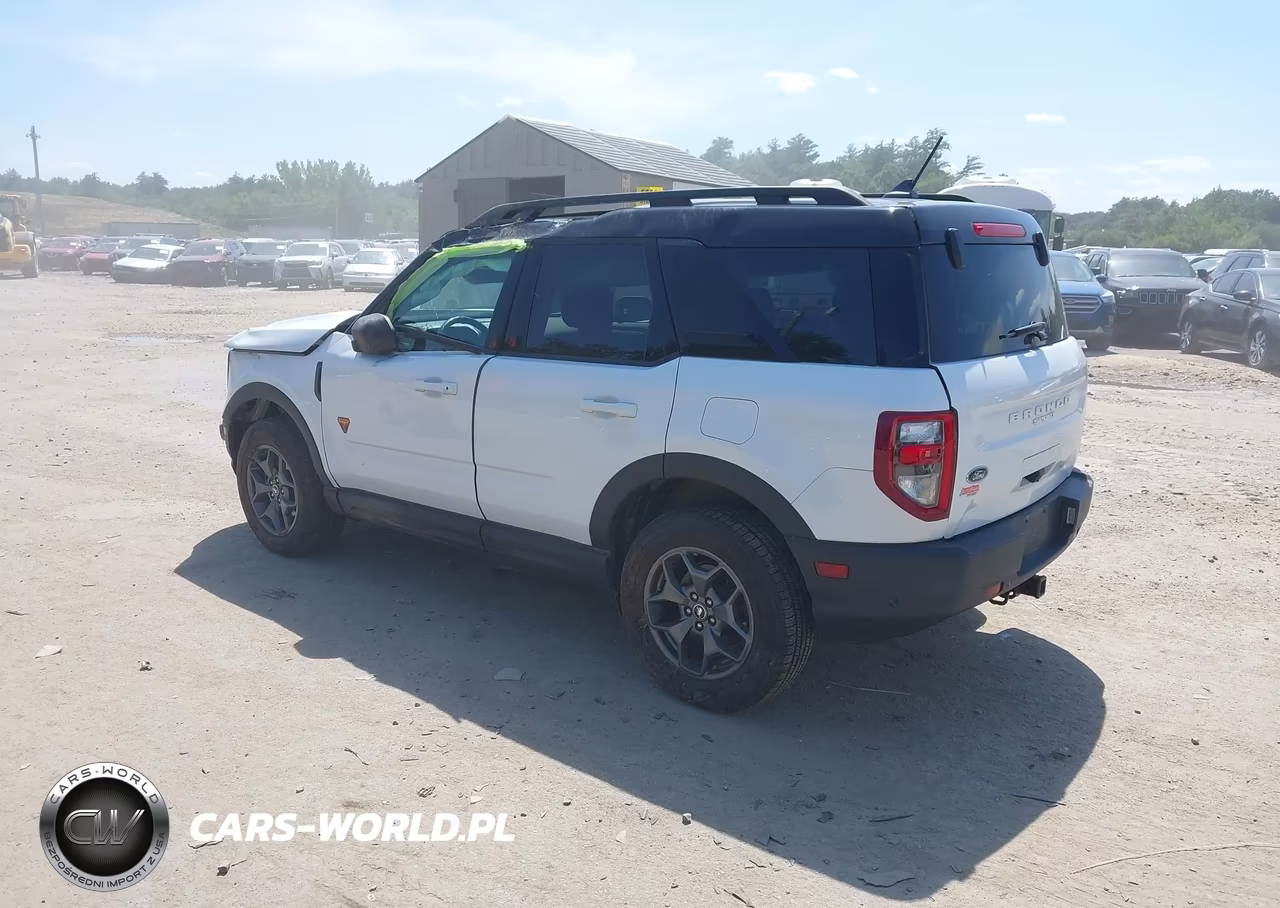 2021 Ford Bronco Sport Badlands VIN:3FMCR9D92MRA30568 - 3