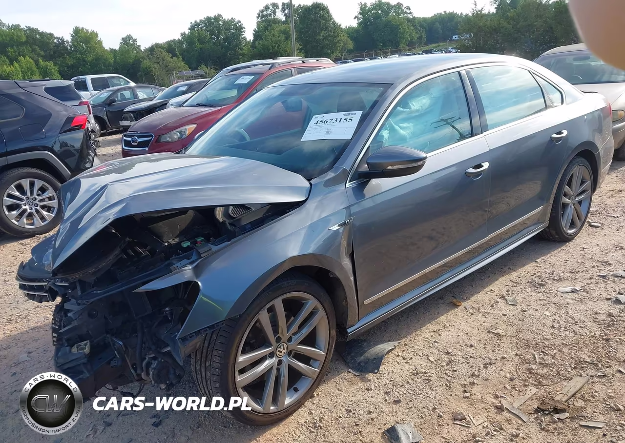 2017 Volkswagen Passat 1.8T R-Line VIN:1VWDT7A38HC033958 - 2