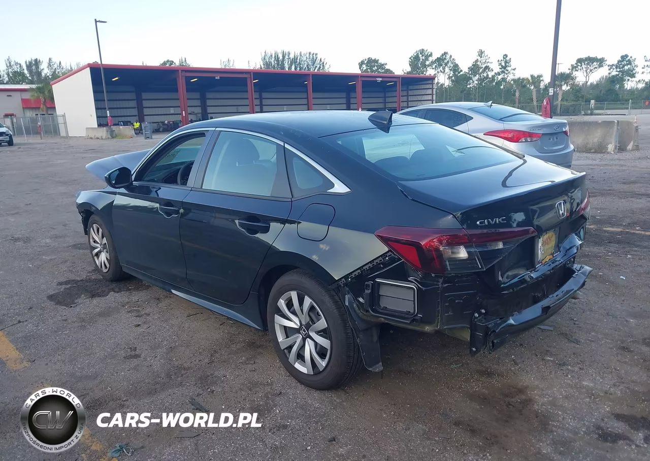 2026 Honda Civic Lx VIN:2HGFE2F28TH556493 - 3