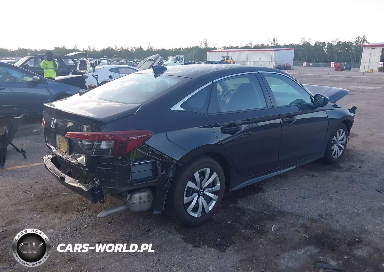 2026 Honda Civic Lx VIN:2HGFE2F28TH556493 - 4