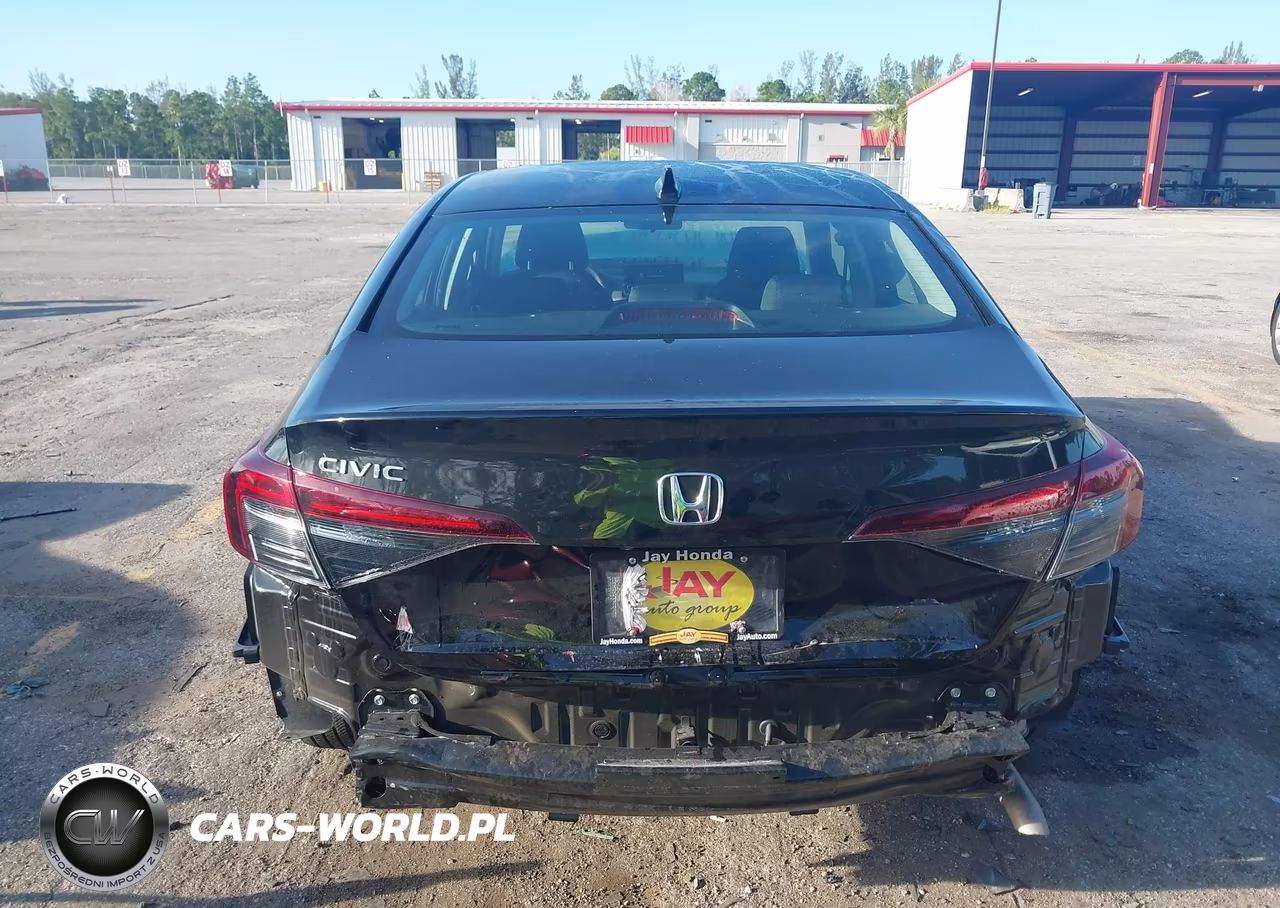 2026 Honda Civic Lx VIN:2HGFE2F28TH556493 - 6