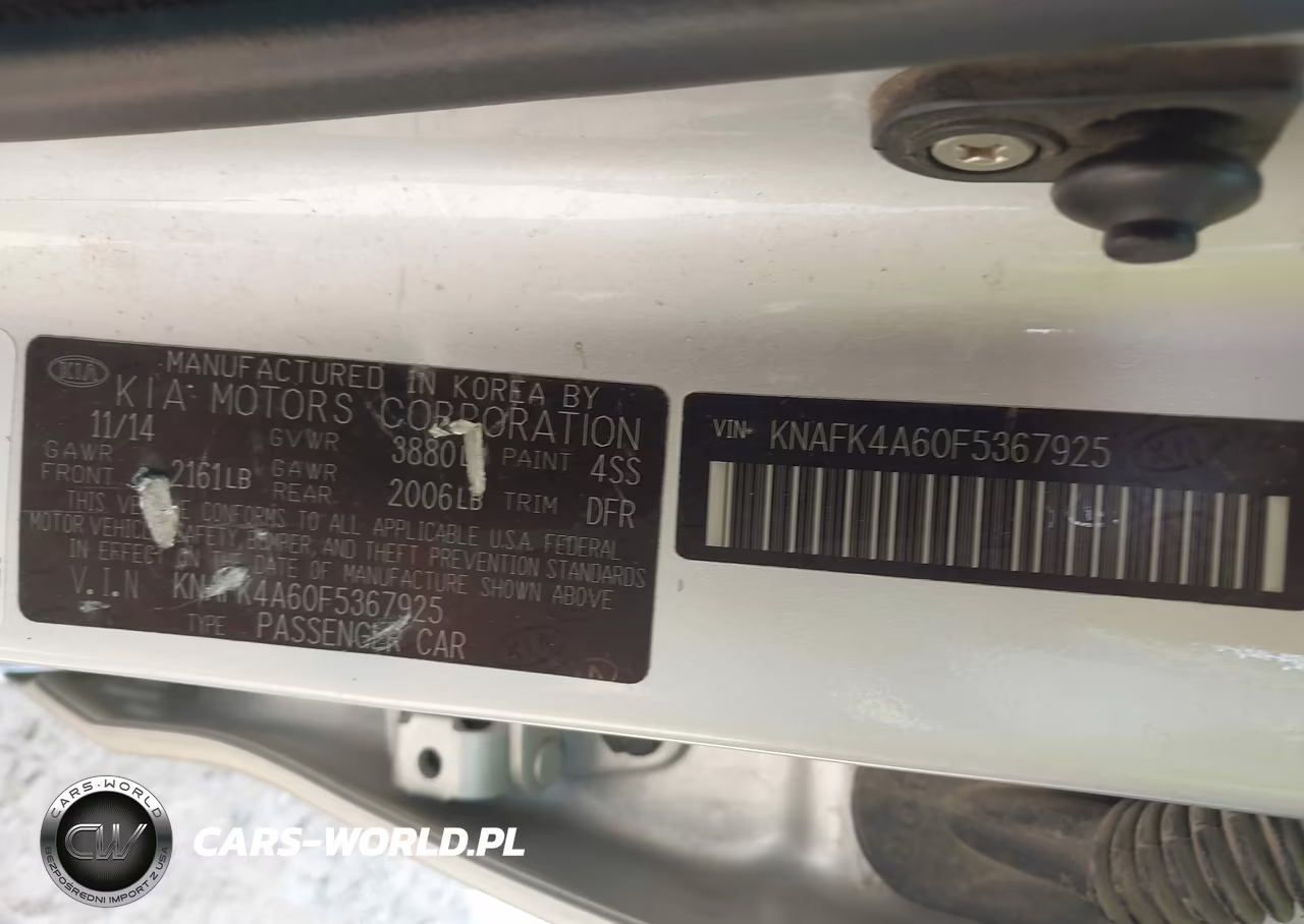 2015 Kia Forte Lx VIN:KNAFK4A60F5367925 - 9