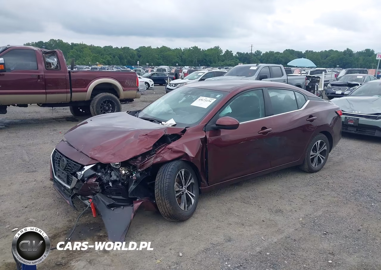 2023 Nissan Sentra Sv Xtronic Cvt VIN:3N1AB8CV2PY315583 - 2