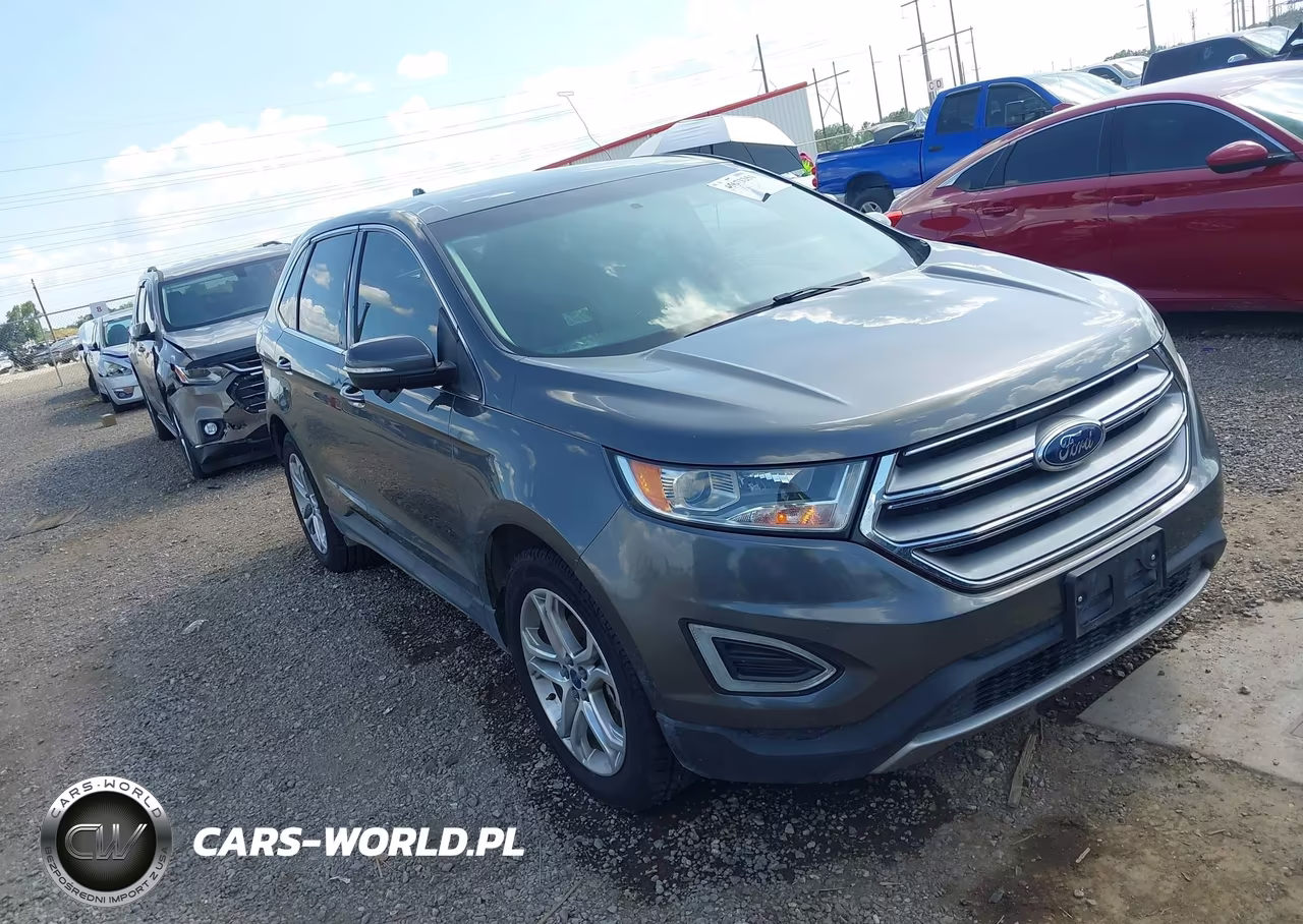 2017 Ford Edge Titanium VIN:2FMPK3K9XHBB28757 - 1
