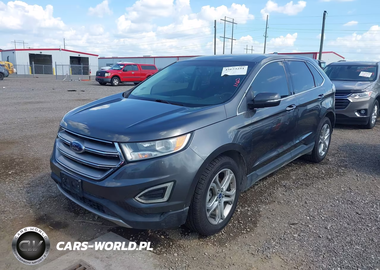 2017 Ford Edge Titanium VIN:2FMPK3K9XHBB28757 - 2